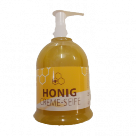 Honig-Creme-Seife mit Spender 250g